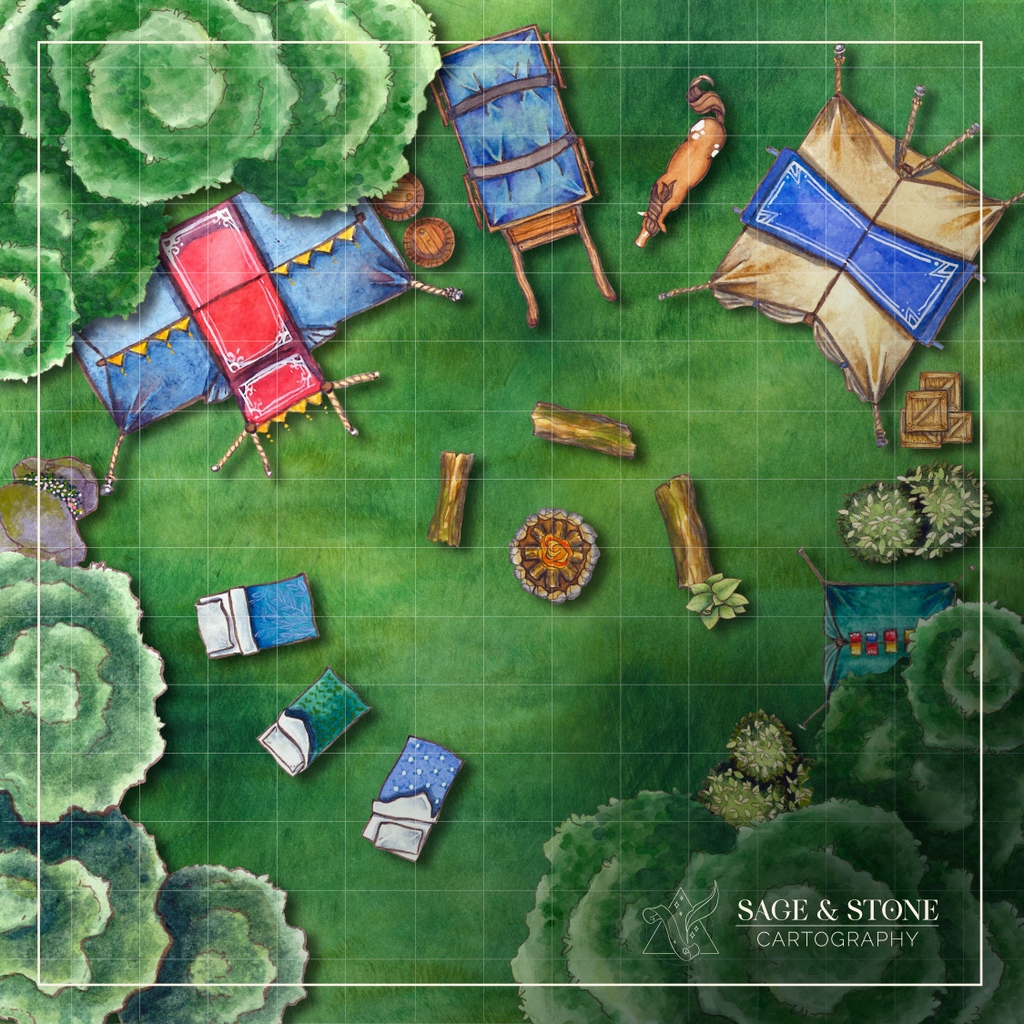 ByIllustrated's tweet photo. 🌙✨ 25% OFF SALE || ROLL20 ✨🌙⁠
⁠
🎄Sage &amp; Stone is celebrating Christmas in July. Head over to Roll20 and you can get 25% off everything like this forest asset pack. 
⁠
#dungeonsanddragons #dnd #dungeonmaster #Roll20 https://t.co/5e8FG3lwEn
