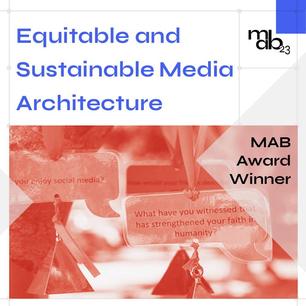 Media Architecture Biennale tweet media