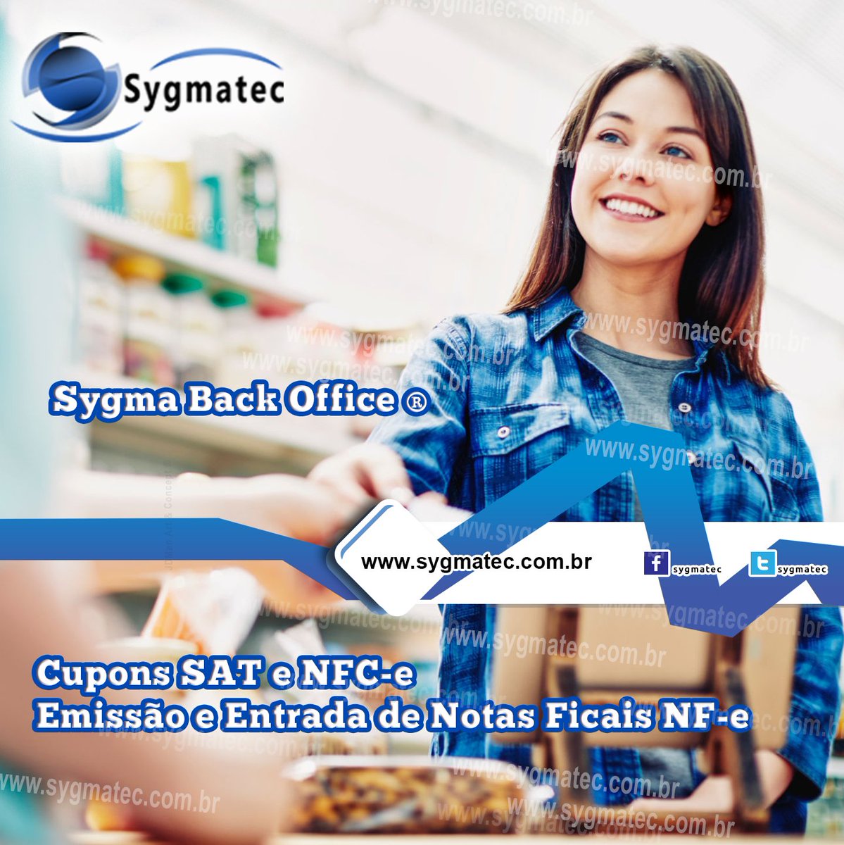 Sygmatec's tweet image. 🅽🅾🆅🅾🆂 🅽🅲🅼 🅲🅷🅴🅶🅰🅽🅳🅾
Atualização automatica das tabelas pelo Sygma Back Office ®