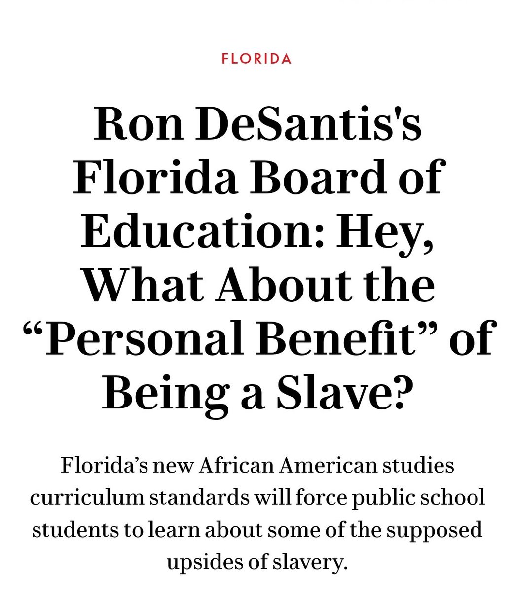 I am outraged at what is happening in education here in Florida. I'm speechless 🤯