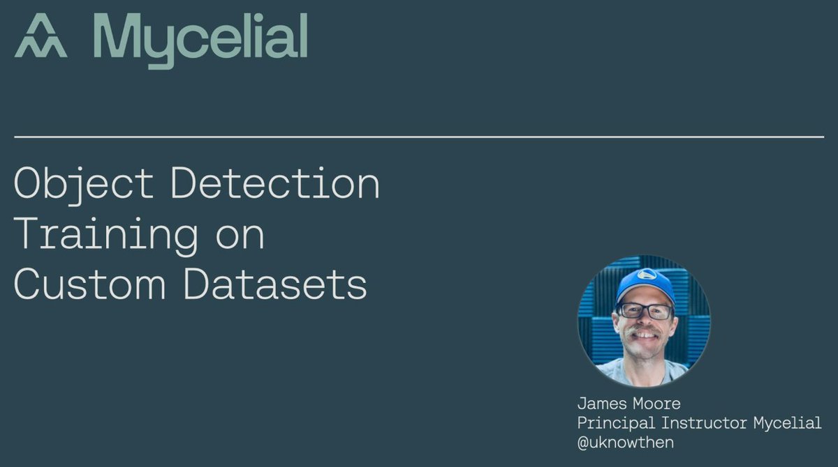 Find out how to use Roboflow, YOLOv8, and Google Colab to identify objects in real-time.
At Mycelial, we’re building the platform for data movement at the edge. If you’re working on data and AI at the edge, we’re here to advance your mission.
youtube.com/watch?v=lCYGwM…