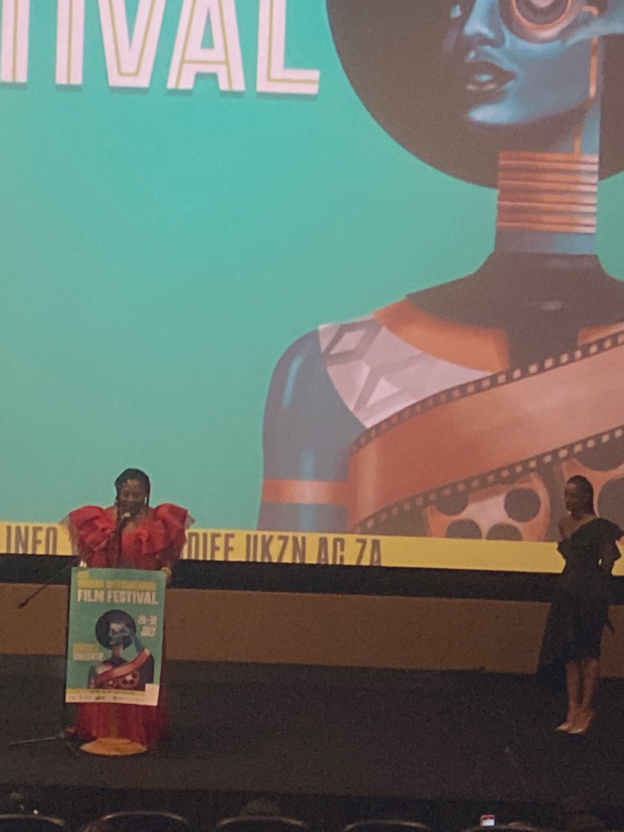 Moni_R's tweet photo. .@DIFFest brilliant #44th opening night film #Sira @ApollineTraore wonderful standing ovation plus Q&A @LaylaSwart congratulations #AndreaVoges & team @UKZN #AvalonCinema @CineCentre
meetings start Friday @durbanfilmmart - see you there @ the @wesgro stand https://t.co/HSWOzqRhrE