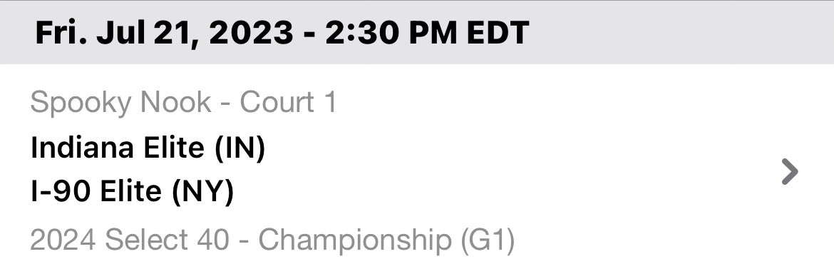 Excited to be back on the court for last time with my team at the S40 Summer Championships at Spooky Nook in PA tomorrow. @INELITELIGHTNIG