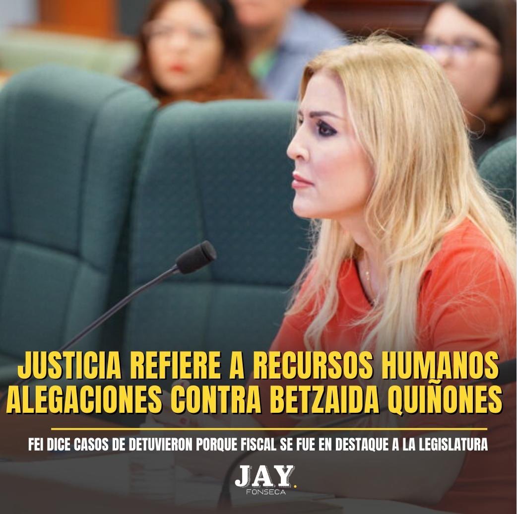 jayfonsecapr's tweet image. FISCAL REITERA QUE OLGA CASTELLÓN Y WANDA VÁZQUEZ DETUVIERON INVESTIGACIONES- El secretario de Justicia, Domingo Emanuelli, dijo hoy que analizará el informe que entregue Recursos Humanos sobre la labor de la fiscal en los casos de Kevin Fret y Carlos Cotto Cartagena. Ayer el FEI…