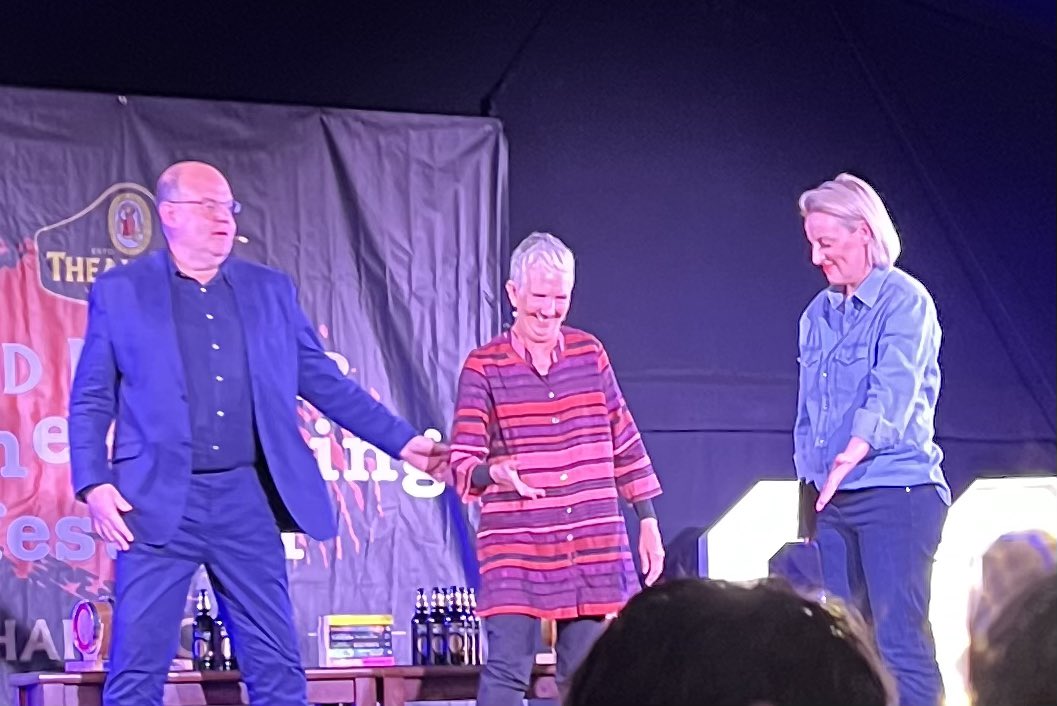 The only mystery is why it has taken so long. @AnnCleeves is the 2023 recipient of #TheakstonsCrime @HarrogateFest Outstanding Contribution to Crime Fiction Award, presented by @StephLunch Ann is an outstanding author, writing sublime crime fiction that is relentlessly humane