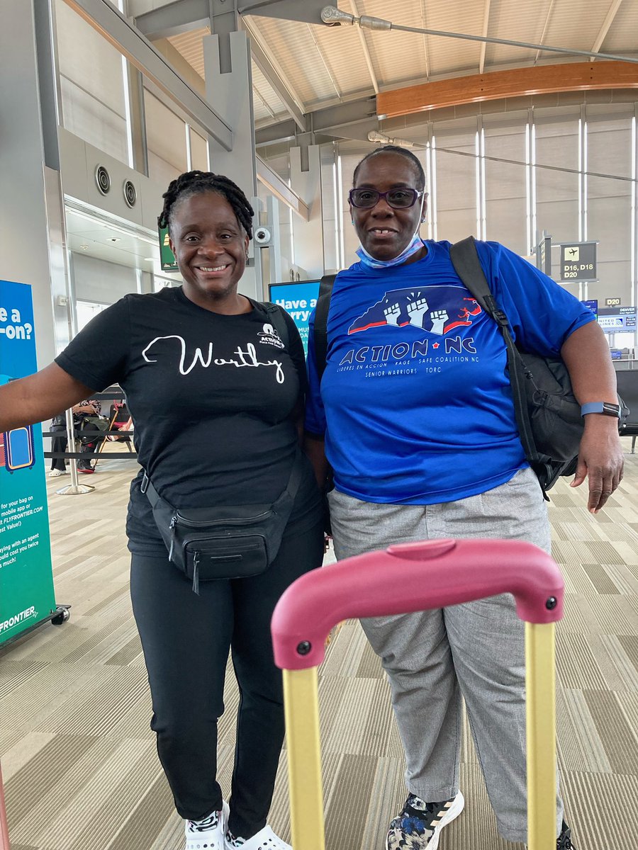 Action_NC's tweet image. Our members hit the road today heading to #PC2023 to convene with @CPDAction @popdemoc and our other national partners! 
#CantStopWontStop #actionnc