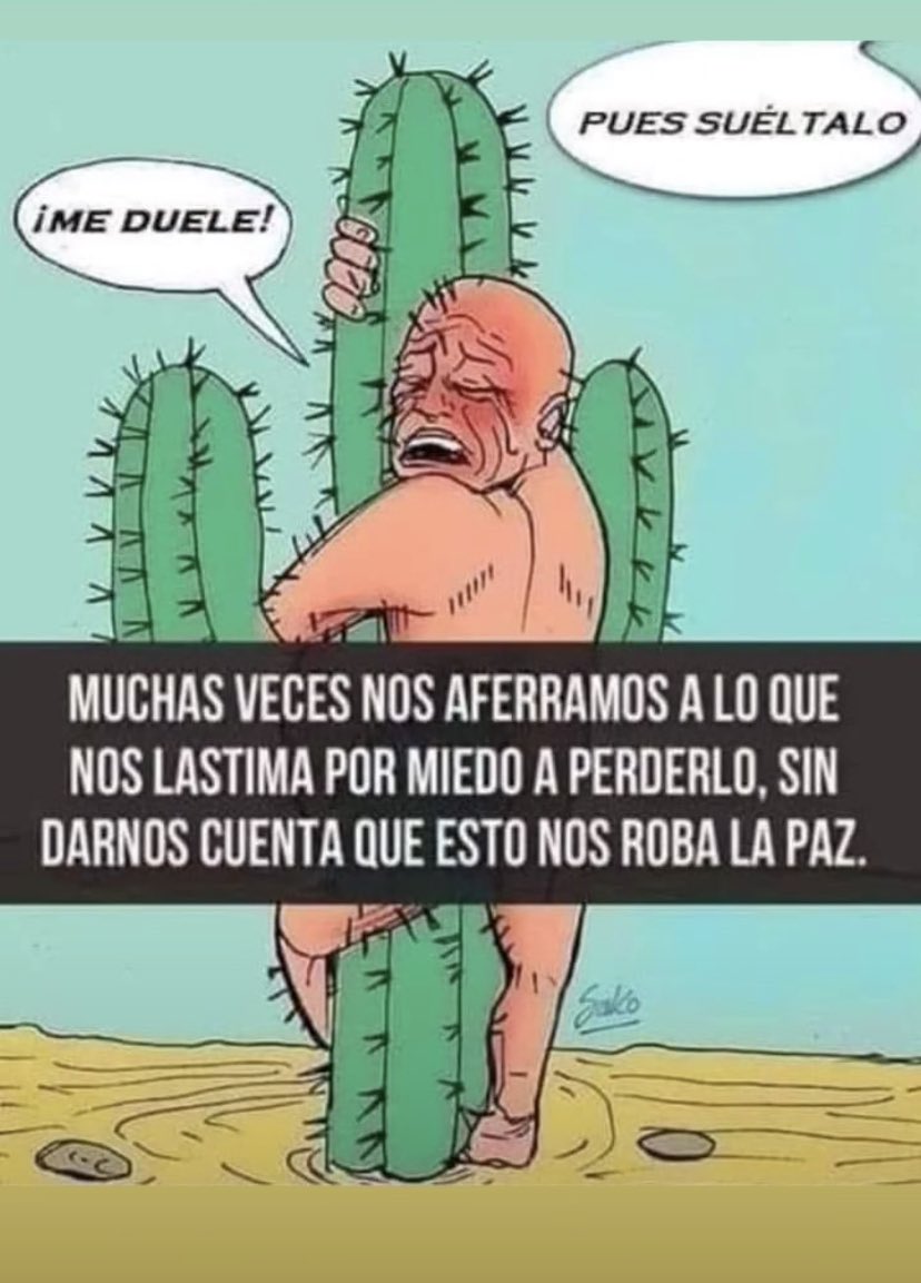 Hay gente que sabes que solo te va a traer perdida, y aún sabiéndolo, no les pones distancia.