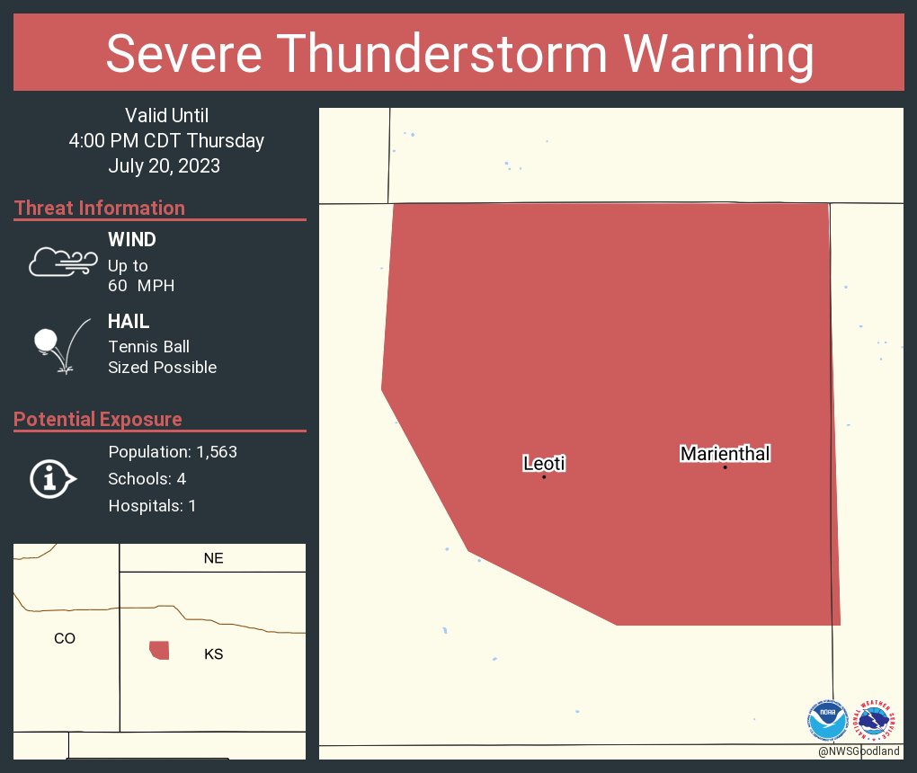 NWS Severe Tstorm on Twitter "Severe Thunderstorm Warning continues