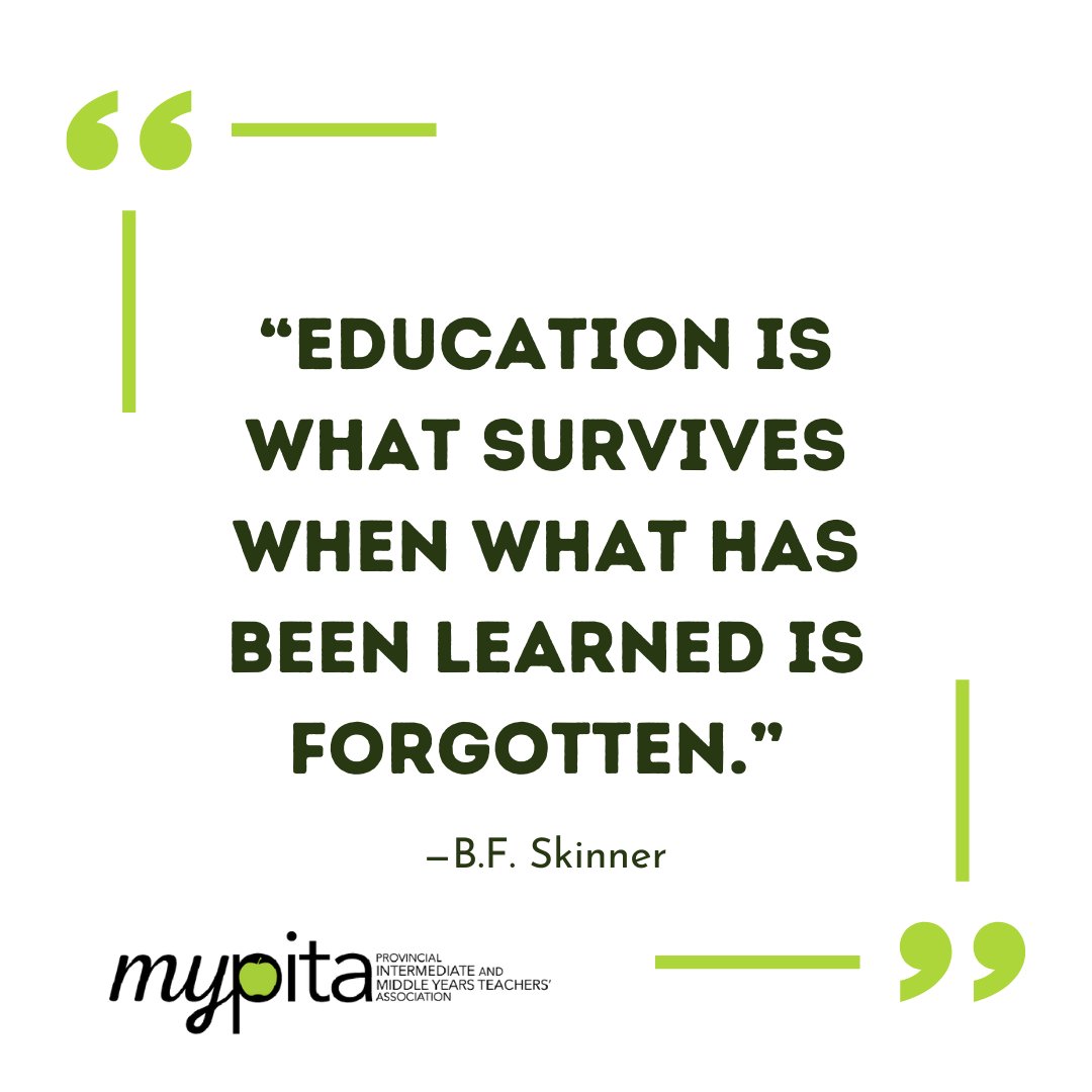 Hope you're having a great summer break! We can't wait to see you at our fall conference. Have you heard who our featured presenter is??

#myPITA #BCteachers #education #BCeducation #teachers #BCpsa #intermediateteachers