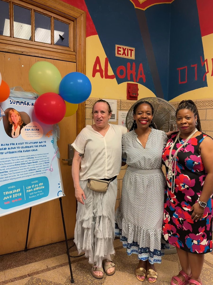 SheneanL's tweet photo. Every student has the right to be great readers. We kicked off NYC Reads at PS 191 along with @RitaJosephNYC & @pamallyn author of our Summer Rising curriculum. We engaged in exciting Read Alouds across the building. #Werisebyliftingothers #GreatthingsCSD17 https://t.co/AHIT52s2lF