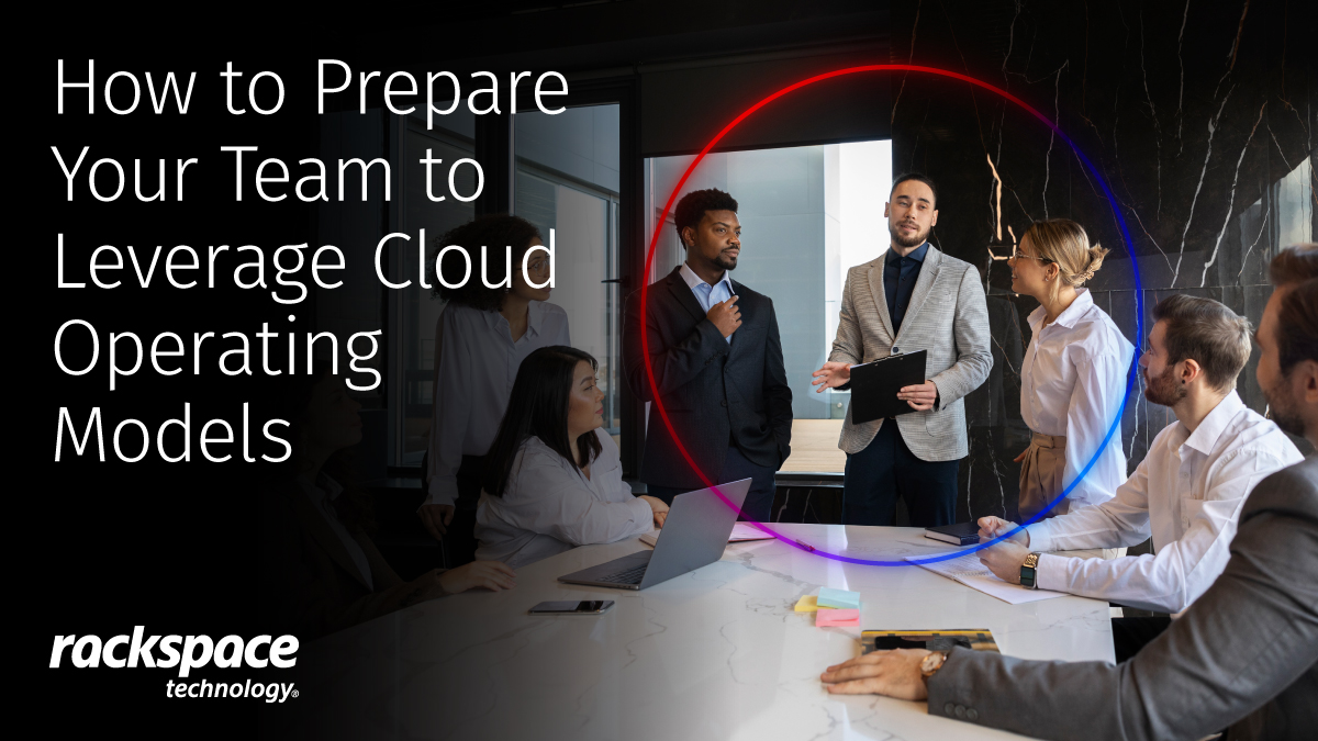 Rackspace's tweet image. Are you ready to gain #agility, eliminate duplication and establish clear communication paths in your #CloudEnvironment? Our #CloudExperts discuss the keys to successful #Cloud deployment and operation in our new blog. Learn more: bit.ly/44PwbXU. #CloudOptimization