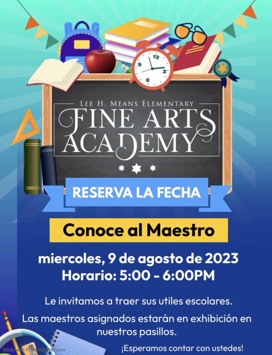LeeMeansElementary FineArtsAcademy tweet media