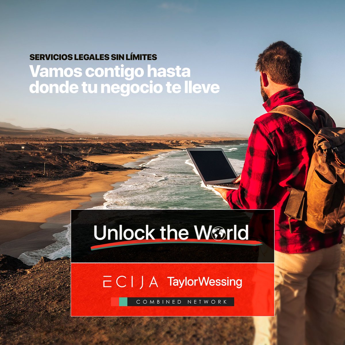 Nuestra alianza con <a href="/TaylorWessingUK/">Taylor Wessing LLP</a> ha creado una fuerza legal  imparable. ¡Vamos contigo a más de 32 jurisdicciones con más de 3,000 profesionales de tu lado!

Juntos, ¡desbloqueamos el mundo y lideramos el camino! ✨💪 #UnlockTheWorld #ECIJAGlobalPowerhouse