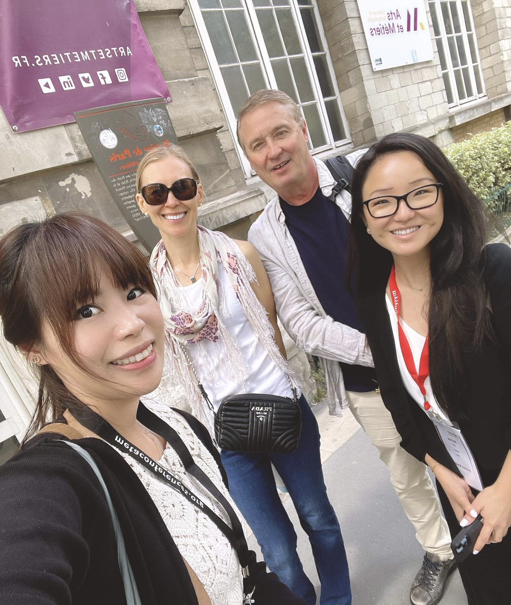 melissalitweet's tweet photo. Had a great time at the @metaconference in Paris! (Thank you @yurilu15 for taking all the pics!) #META2023 https://t.co/Cnbpdu0k3F