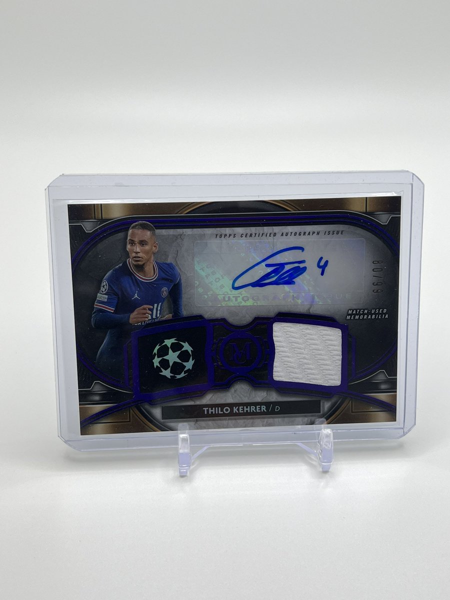 CKicker_Cards's tweet photo. 10$ - Kehrer /99 patch auto
#CKCards
5$ ๐บ๐ธ Calculated ๐
Likes and RTs hugely appreciated https://t.co/M38eqyssMT