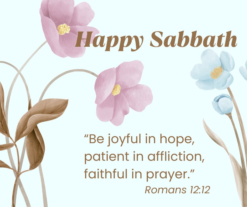 VisitorNews's tweet photo. “Be joyful in hope, patient in affliction, faithful in prayer.” - Romans 12:12 https://t.co/O05jiqM48B