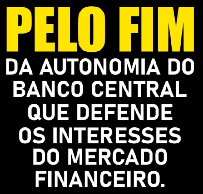 MariluParreiras's tweet image. FORA CAMPOS NETO