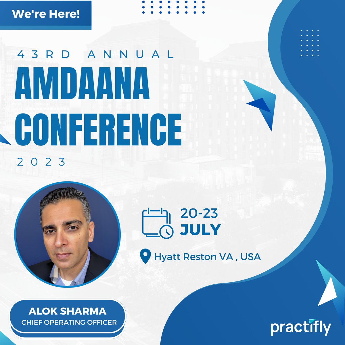 practifly's tweet image. The highly-anticipated 43rd Annual AMDAANA Meeting has finally got underway! If you want to learn how you can grow your private medical practice, stop by the Practifly booth. And drop your business card at our booth for a chance to win AirPods Pro!   #practifly