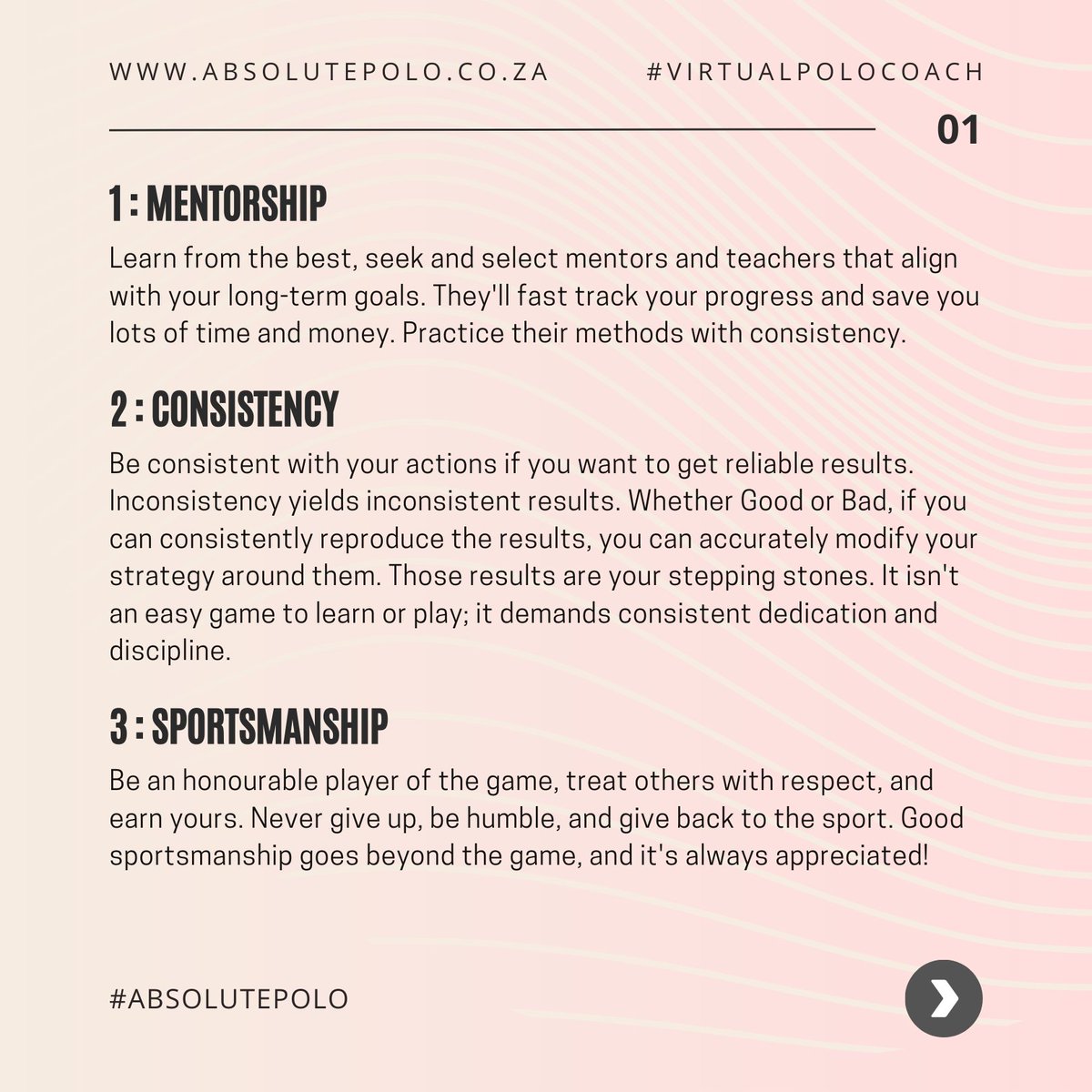 absolutepolo's tweet photo. We have learned many things playing polo; these are a few...

#polo #poloplayer #poloacademy https://t.co/Etd2HrRAoY