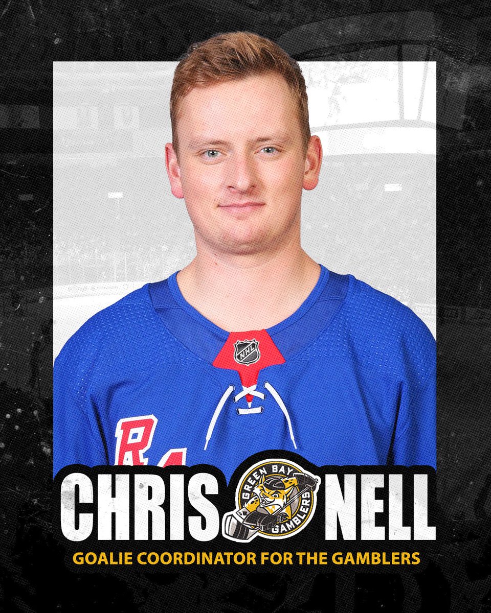 Green Bay Gamblers (@gamblershockey) on Twitter photo Gamblers have hired <a href="/cnell31/">Chris Nell</a> to serve as the team’s Goalie Coordinator and Assistant Coach. “Chris will be a huge addition to our staff,” said <a href="/CoachLeo_2/">Michael Leone</a> “Chris signed an NHL contract out of college and has great experience in the game.” Welcome to the team Chris! #GoGamblers Gamblers have hired <a href="/cnell31/">Chris Nell</a> to serve as the team’s Goalie Coordinator and Assistant Coach. “Chris will be a huge addition to our staff,” said <a href="/CoachLeo_2/">Michael Leone</a> “Chris signed an NHL contract out of college and has great experience in the game.” Welcome to the team Chris! #GoGamblers