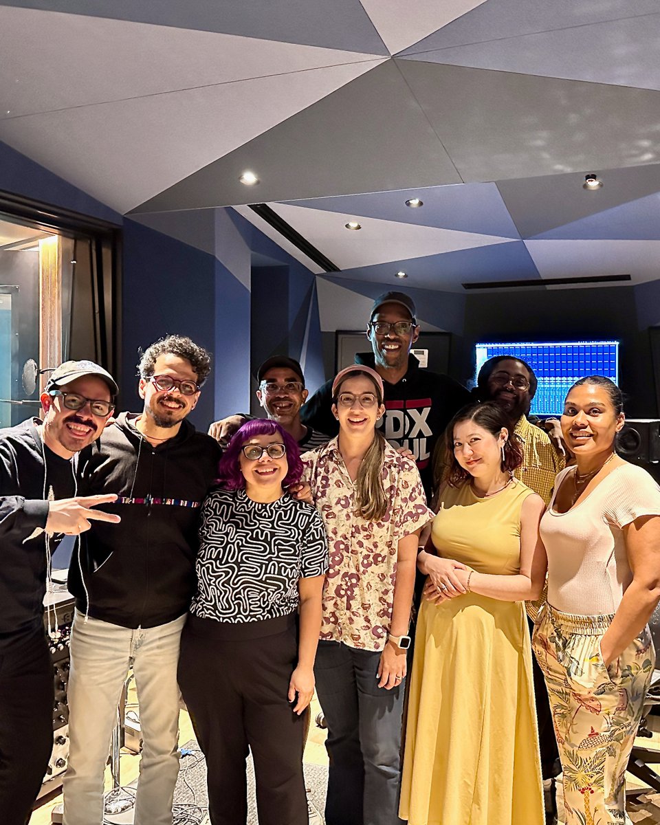 ✨Thanks <a href="/bodeckerfound/">Bodecker Foundation</a> for such an amazing week recording at Halfling Studio in Portland with the master @tozmusic!✨ We are very lucky to have your support through this residency with <a href="/ThirdAngle/">ThirdAngleNewMusic</a>! Can’t wait to release these new songs in 2024🎈✌🏽😜✌🏽🎈