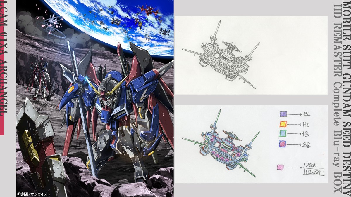 機動戦士ガンダムSEED DESTINY HDリマスター Complete Blu-ray BOX