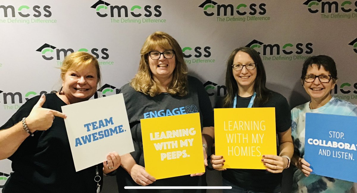 cploeck's tweet photo. Had fun learning and catching up with some of my teacher friends at #cmcssengage today! https://t.co/qEzEKtXp1M