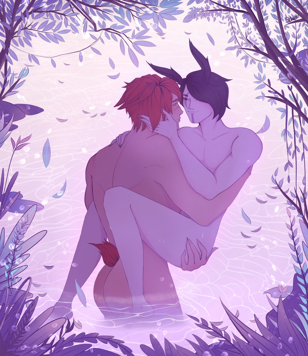 _FlSchultz_'s tweet image. #Sett #Aphelios #Settphel 
bunny Phel 🐰