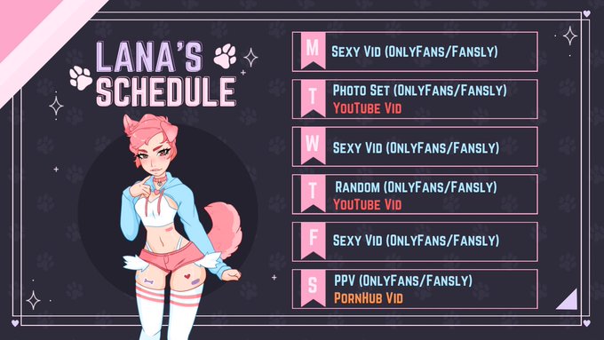 My schedule! You can find all this content plus my tiktok, insta, and more on my website https://t.co/59Fer6j3gR