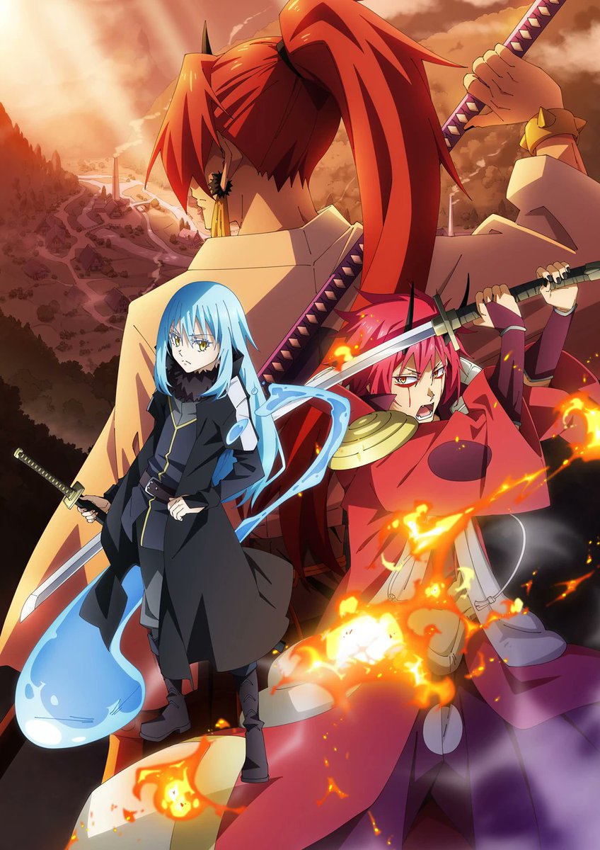 ergocanis's tweet photo. Der Slime Film #ScarletBond liefert alles was man als Slime fan braucht: viel Action und viel Rimuru. Ebenfalls schön, mehr über die Ogre und Noir zu erfahren. Freue mich auf Season 3. https://t.co/YpRfWi1Ifb