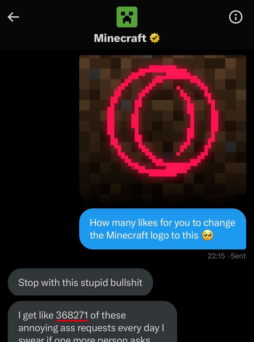 You heard them guys, get this to 368271 likes and they'll do it 🥰