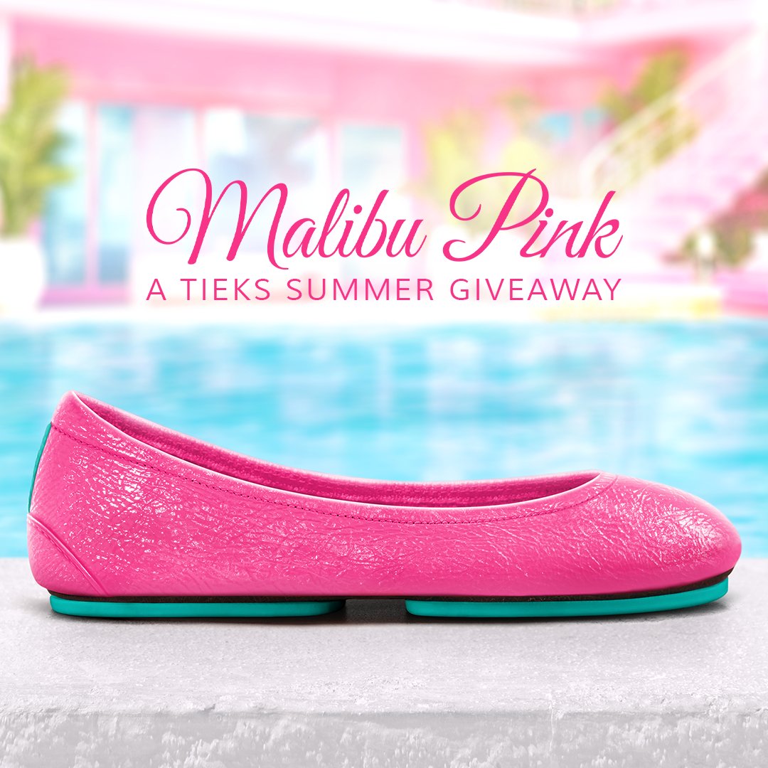 Ready for the best giveaway ever? Celebrate the summer of pink by winning a pair of totally dreamy Malibu Pink Tieks! Enter to win now through July 31 at 11:59pm PDT at: tieks.com/malibupinkgive…