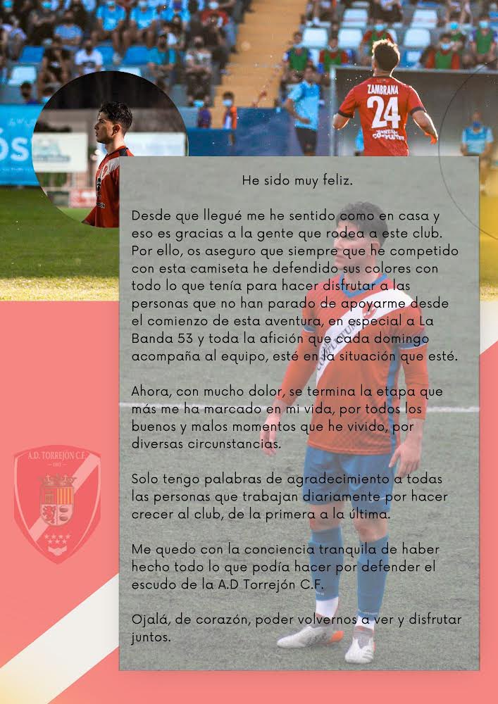 azambrana99's tweet photo. Gracias por estos años maravillosos 🛡️⚔️

Os deseo todo lo mejor.

@AdTorrejoncf 
@LaBanda_53 
@ContigoTorrejon https://t.co/P5TVUsuvYi