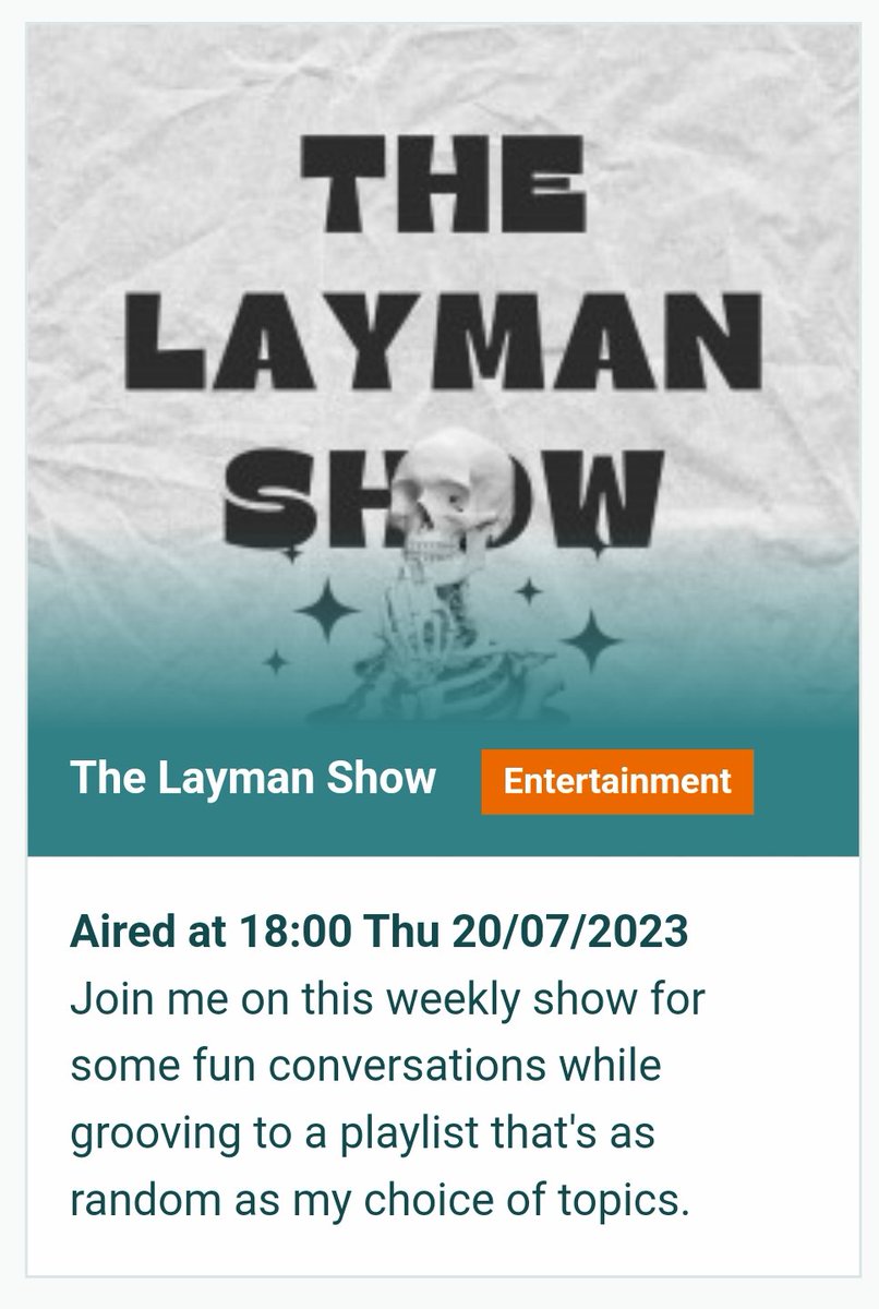 Had lots of fun this evening on The Layman Show @camfm972 hosted by Adelie Louet. If you have an hour and want to listen to me talk about atmospheric chemistry, a bit about my life, and some of my favourite songs, here's a link: camfm.co.uk/player/43770