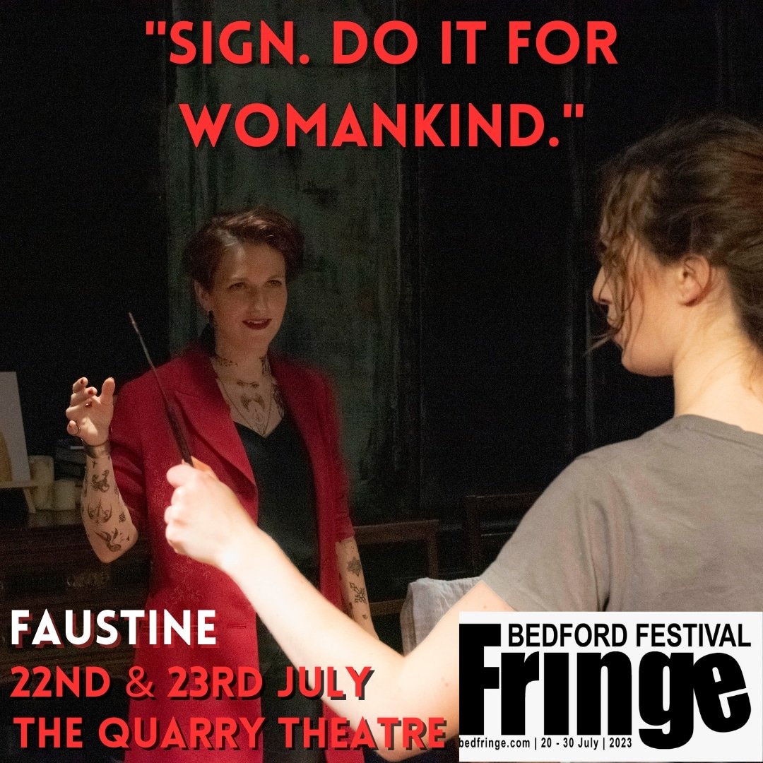 LAM_Theatre's tweet image. @bedfringe Two more sleeps! 
😈 #FAUSTINE
Book now to ensure you have your ticket! bedfringe.ticketsolve.com/ticketbooth/sh…