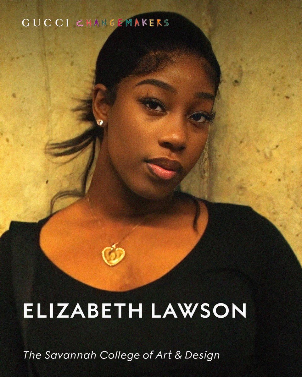 lizzdagoat's tweet photo. Introducing one of the 12 Gucci Changemakers🤍🩷 So proud to have. Been offered a beautiful opportunity, and a scholarship. I’m so honored . Thank you so much @ggequilibrium 🤍 https://t.co/6OLGNEq20i