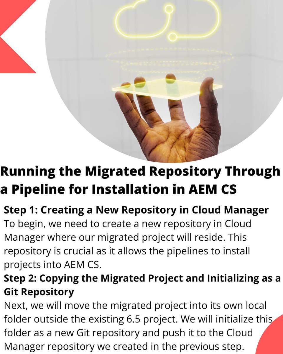 AtypicalGroup's tweet photo. Migrating AEM to Cloud Service: 
Easy - Step Guide! 

Upgrade you AEM project now! 

#aemcs #digitaltransformation #techupgrade #cloudservice #AEMmigration https://t.co/cy9QsVE0LZ
