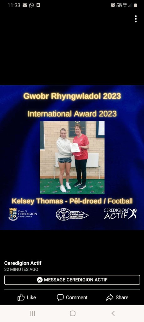 clive Thomas (@evobad5) on Twitter photo Congrats to <a href="/kelseythomas553/">Kelsey Thomas</a> for receiving her international award👏👏👏⚽️🦢 from <a href="/CeredigionCC/">Ceredigion Council</a> <a href="/CeredigionActif/">Ceredigion Actif</a> @SwansLadies <a href="/SwansOfficial/">Swansea City AFC</a> <a href="/colegceredigion/">Coleg Ceredigion</a> <a href="/cere/">cere</a> Congrats to <a href="/kelseythomas553/">Kelsey Thomas</a> for receiving her international award👏👏👏⚽️🦢 from <a href="/CeredigionCC/">Ceredigion Council</a> <a href="/CeredigionActif/">Ceredigion Actif</a> @SwansLadies <a href="/SwansOfficial/">Swansea City AFC</a> <a href="/colegceredigion/">Coleg Ceredigion</a> <a href="/cere/">cere</a>