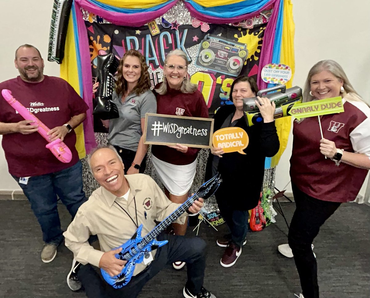 Our Waller ISD Curriculum Department leadership team is ready for the 2023-2024 school year! #WISDGreatness!