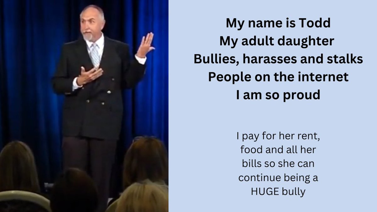 Todd "Wayne" here has been cleaning up Allie Priestley's messes for 35+ years
Its TIME (30 years past really) to teach your daughter to take accountability
Can you "sell" your daughter a way to be a good human being?