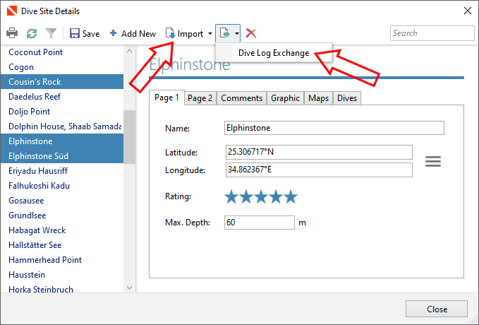 divinglog's tweet image. New Diving Log updates for Windows &amp;amp; Android with multi-platform (iOS, Android, Windows, Mac OS) logbook data exchange: divinglog.com/blog/?p=3066