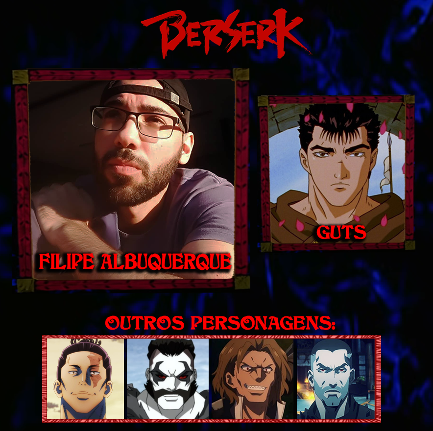 YouDubbing's tweet photo. E se Berserk (1997) fosse dublado? Confira: https://t.co/F6lUZtc3oU / #NetflixDubBerserk https://t.co/WMCpRBnAqF