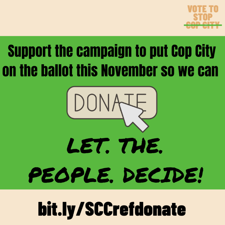 GCVoters's tweet photo. Don't live in Atlanta and want to support the #StopCopCity movement from afar? Make a donation today! 

https://t.co/pl7a1Sag1L https://t.co/W75zXL7Fzs