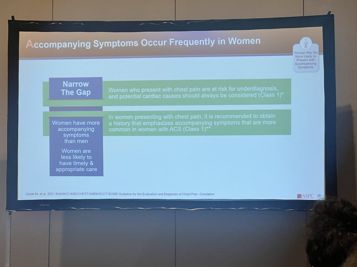 purviparwani's tweet image. Excellent chest pain guidelines overview by @ASPCardio President Dr. @DrMarthaGulati #ASPC23 
➡️ low risk patients no need for testing 
➡️hs troponin encouraging data out of 🇺🇸 
➡️ sex difference in cardiac troponin ( excellent slide) 
➡️ sex differences in symptoms of chest pain…