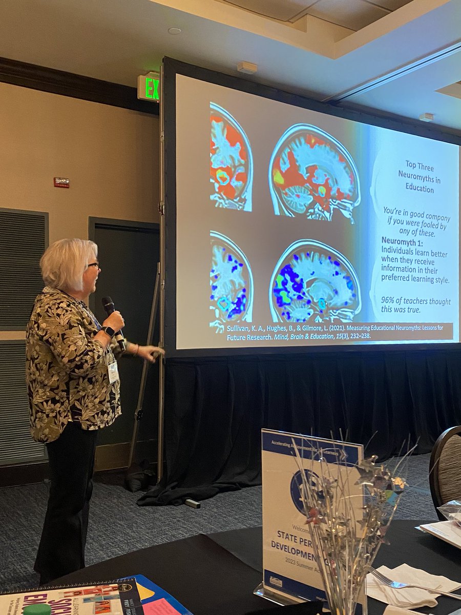Day 2 at the <a href="/MdPublicSchools/">Maryland State Department of Education</a> SPDG Summer Academy with <a href="/HCPSS/">HCPSS</a>  <a href="/BaltCoPS/">Baltimore County Public Schools</a> and <a href="/inclusionMD/">MCIE</a> 

<a href="/NancyFrey/">Nancy Frey</a> kicked off the afternoon talking about neuromyths - including learning styles! #evidencebased