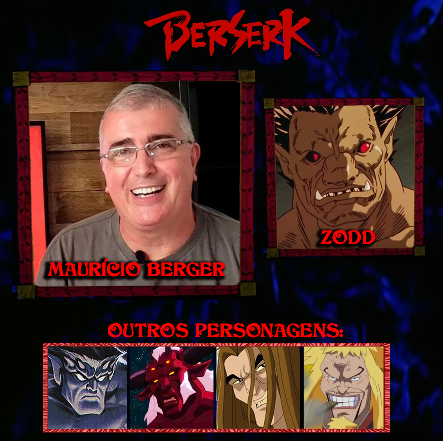 YouDubbing's tweet photo. E se Berserk (1997) fosse dublado? Confira: https://t.co/F6lUZtcBes / #NetflixDubBerserk https://t.co/BfKBeO4UVk