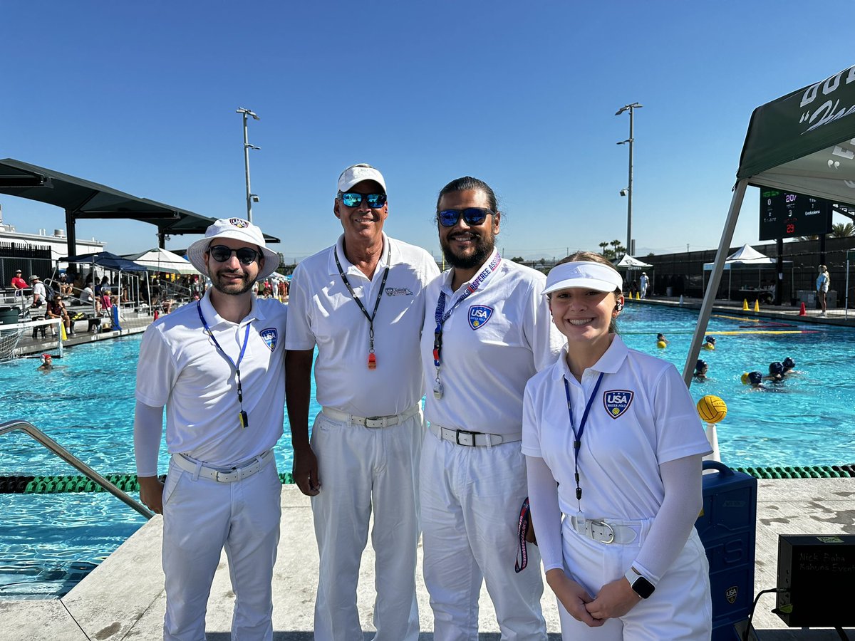 cullingham's tweet photo. Dedication and Passion personified!  Huge shout out to all of the @USAWP Junior Olympic Referees out there grinding!  (Very small percentage pictured.) #refsquadgoals #couldnotdoitwithoutyou
THANK YOU! 🤽‍♀️🤽🏽🤽‍♂️ https://t.co/WF8j6L5Cuw