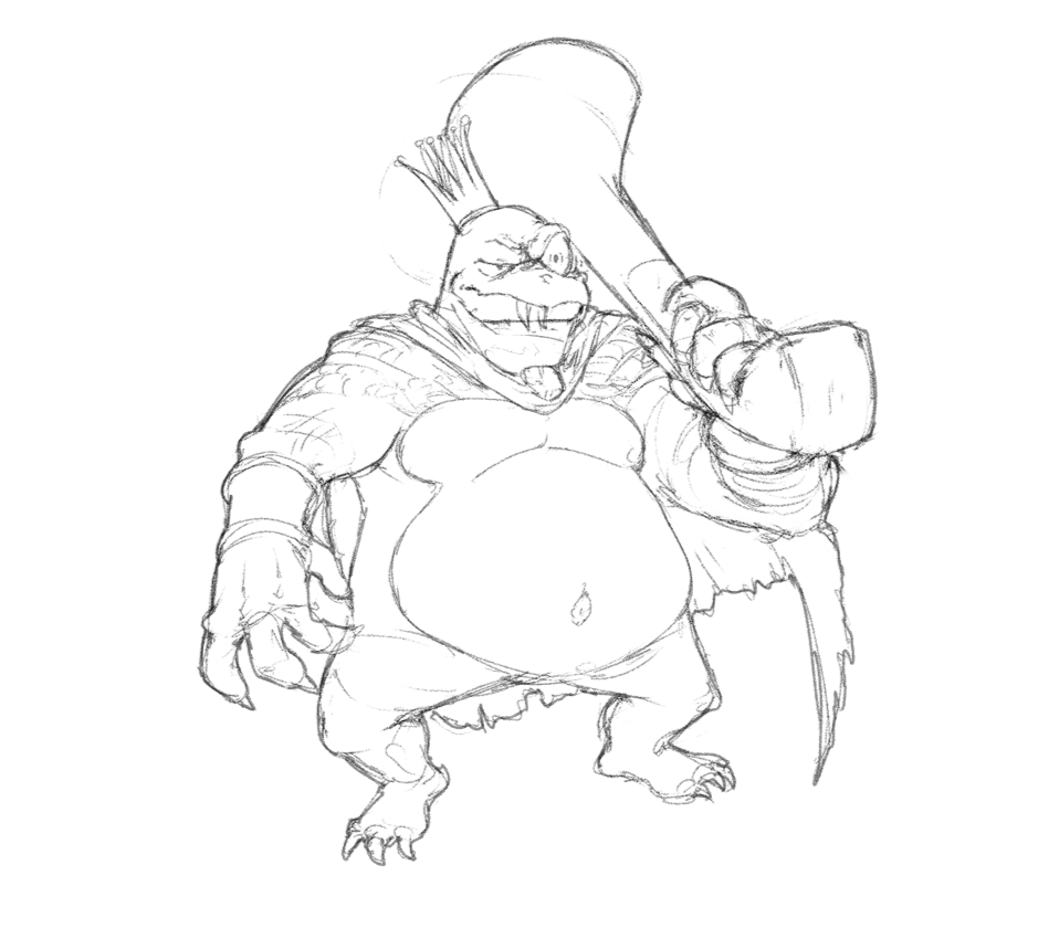 The King

#sketch #SmashBrosUltimate #kingkrool