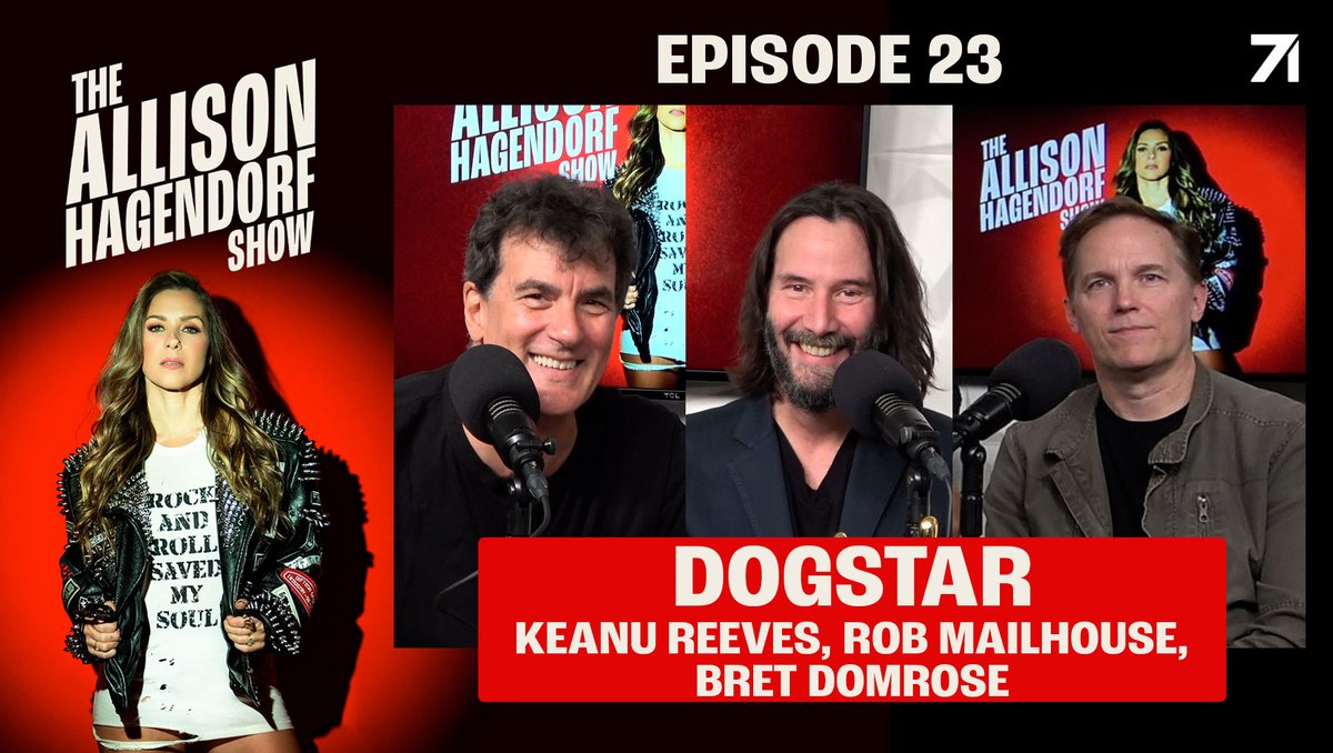 Today, I sit down with @dogstarband (#KeanuReeves, #bretdomrose #robmailhouse). We talk all about reuniting, new music and tour, the band’s musical influences, what it was like to open for @DavidBowieReal & Keanu’s love of…cereal. WATCH: youtu.be/LaLpGTtbwlM
