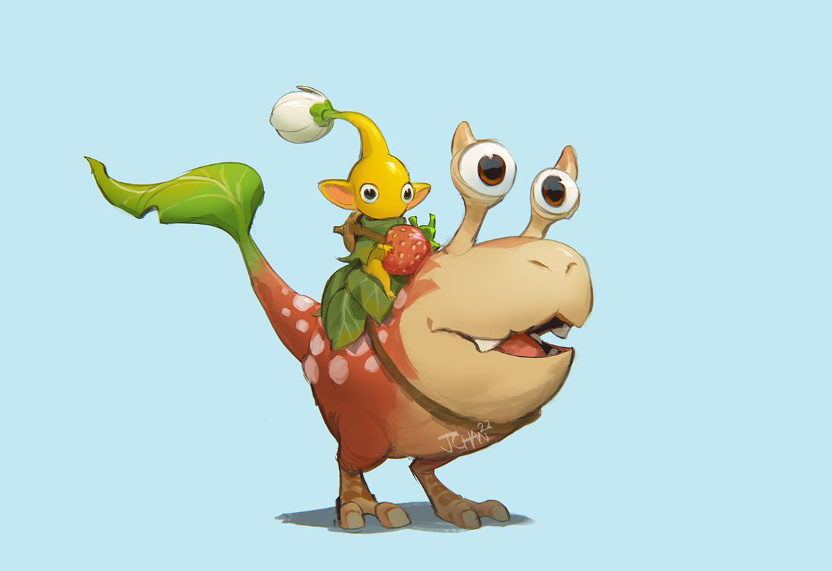 「PIKMIN 4 SOON!!!!!!! some of my fave pas」|Justin Chanのイラスト